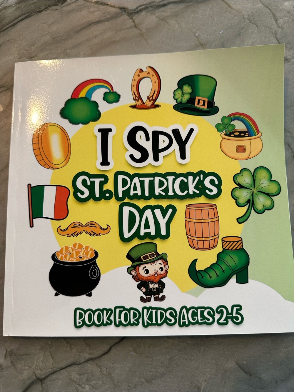 I SPY St. Patrick's Day  - fun, learning book